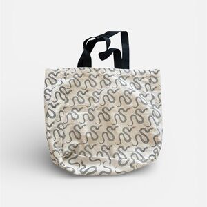 Snake Print Reusable Bag, large